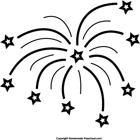 Free fireworks clipart 6