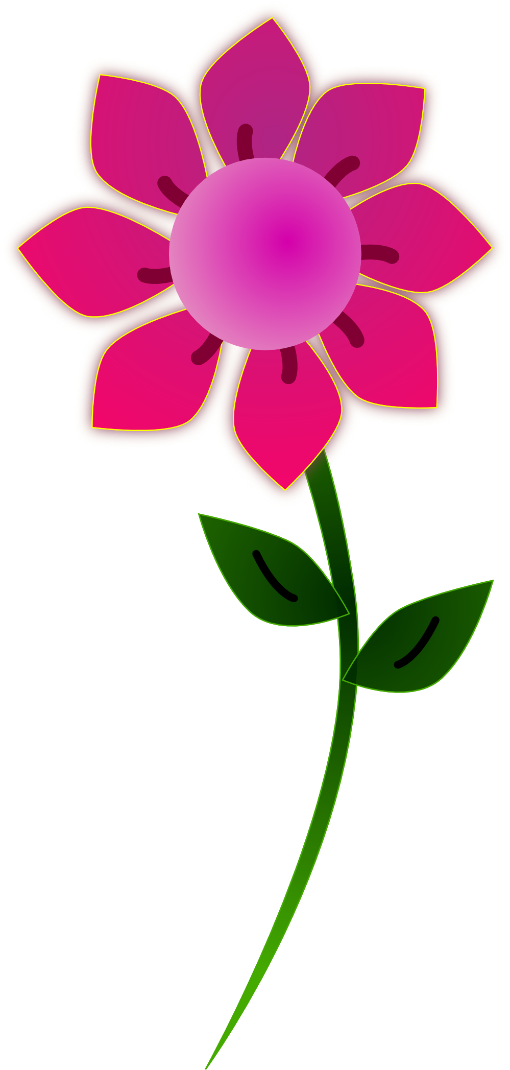 Free flower clip art graphics of flowers for layouts image ...