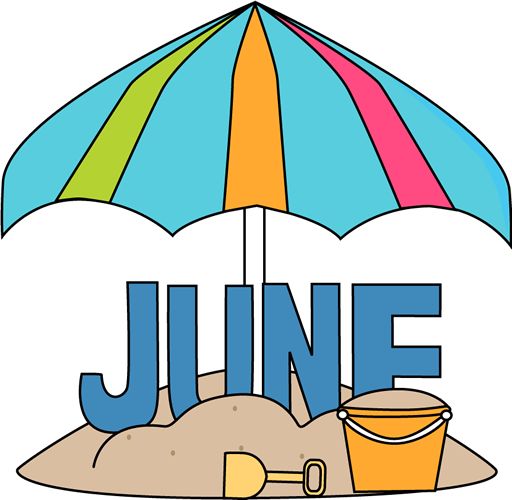 Free month clip art month of june at the beach clip art image