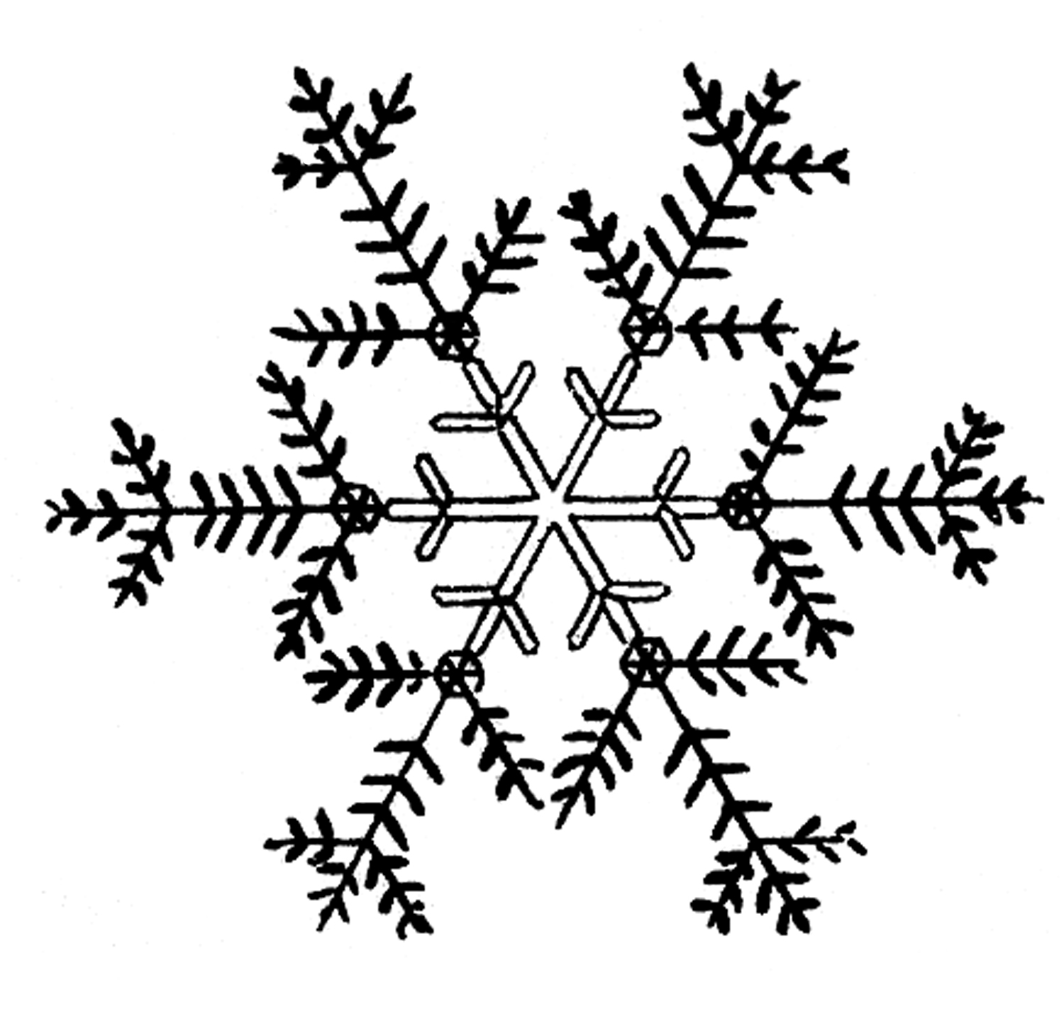 Free snowflake clipart public domain snowflake clip art images 3 3