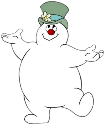 Frosty the snowman clipart