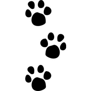 Grizzly bear paw print clipart free clipart images clipartcow
