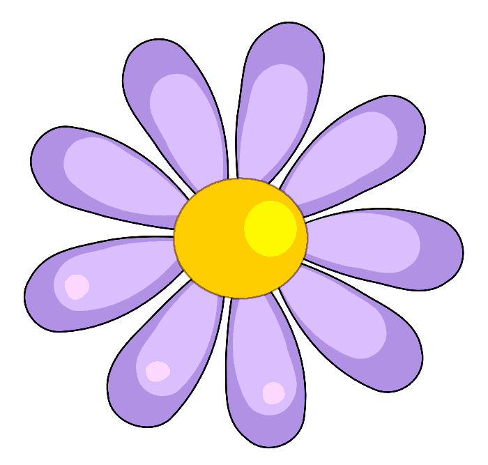Happy flower clipart free clipart images