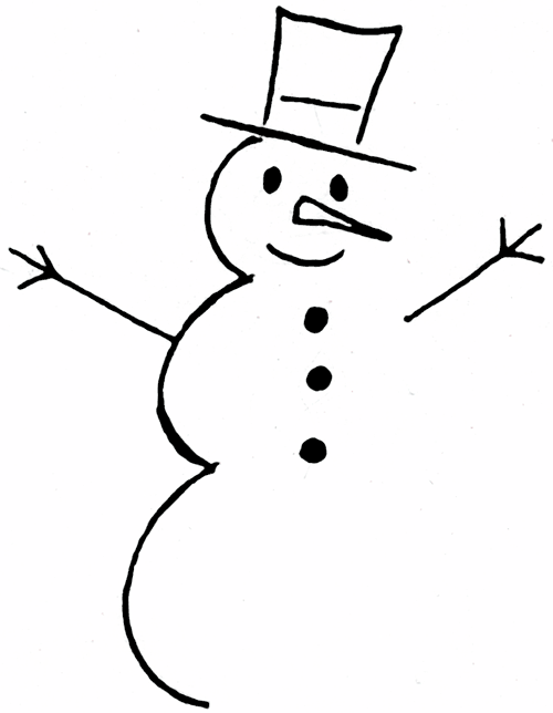 Happy snowman clip art at vector clip art clipartcow