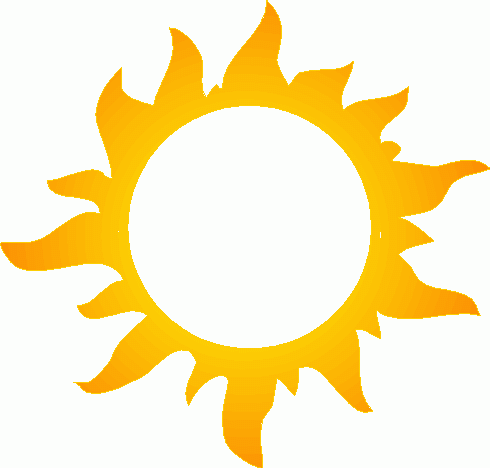 Happy sun clipart free clipart images