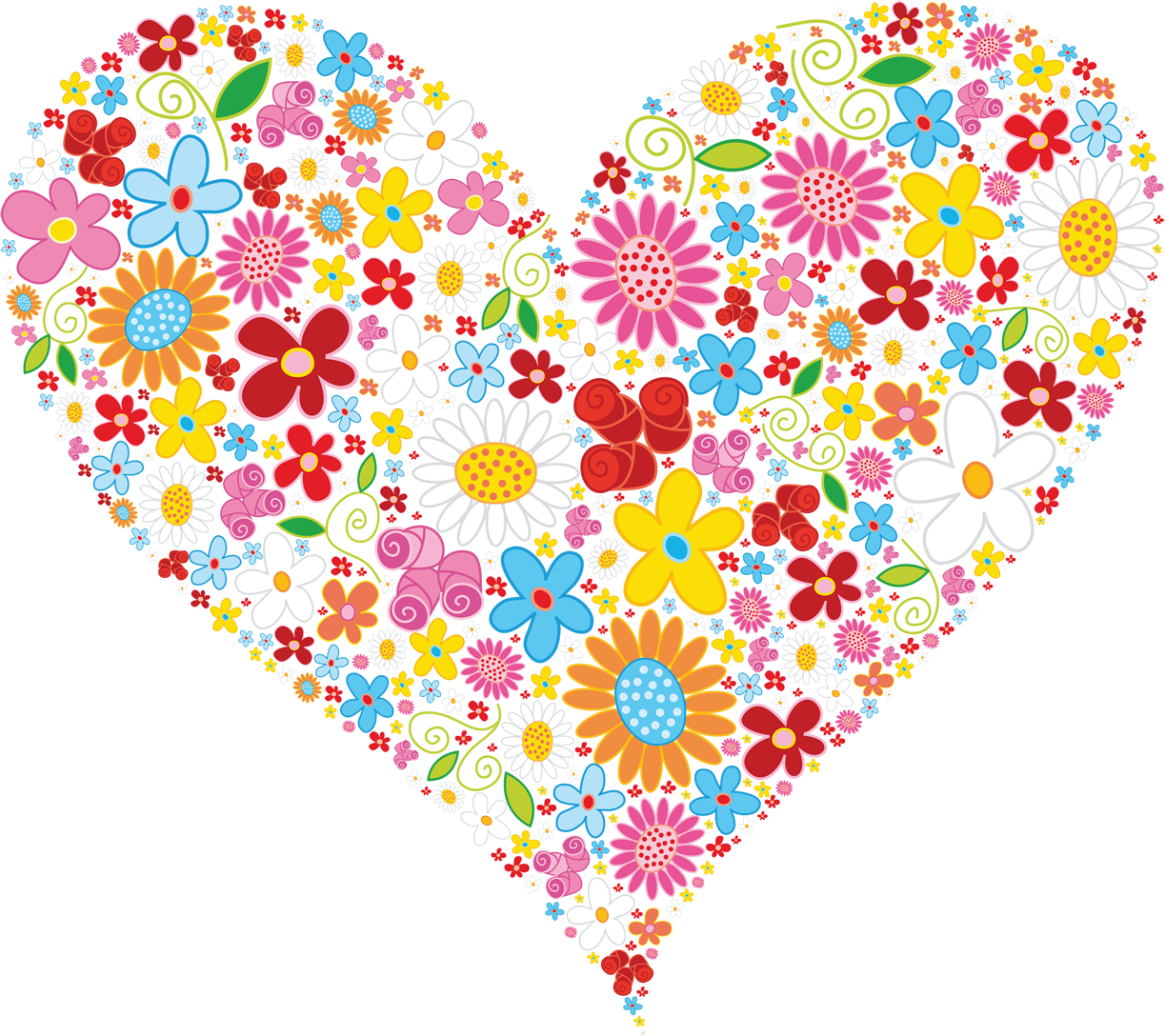 Heart clipart free love and romance graphics image