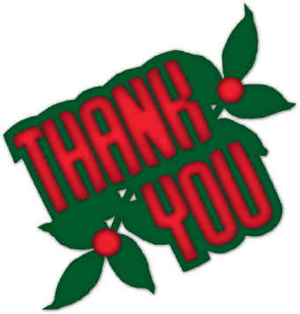 Holiday thank you clip art free clipart images 4 clipartcow
