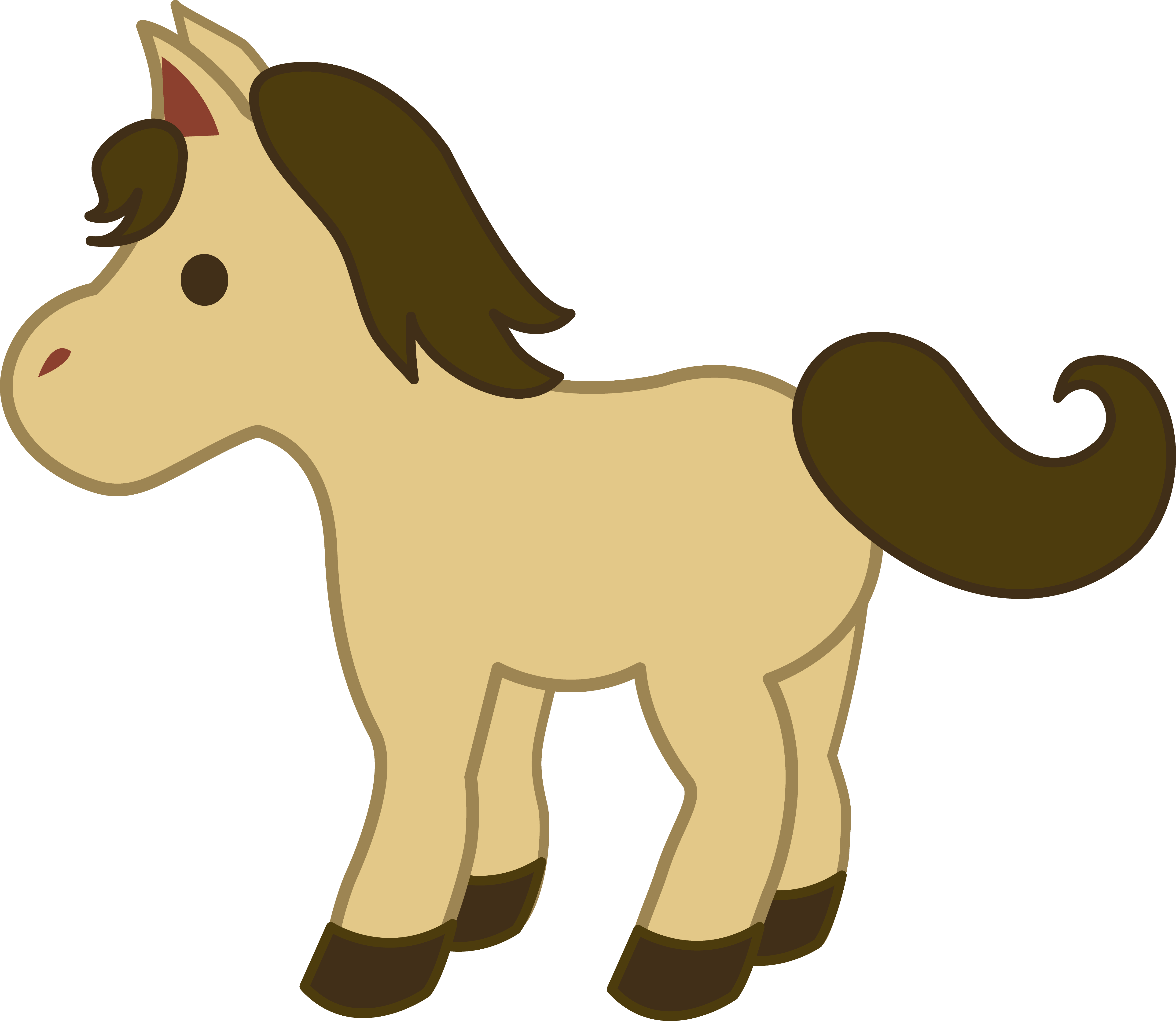 Horse clipart clipartdofree