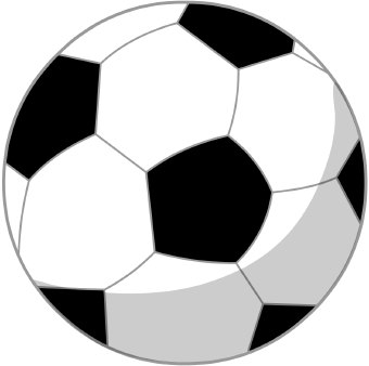 Kids soccer ball clip art free clipart images