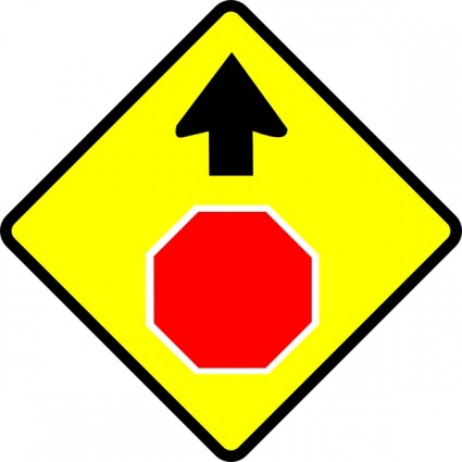Leomarc caution stop sign clip art free vector in open office