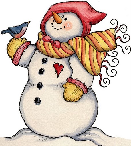 Linda webb just pinned this little snowman that clipart