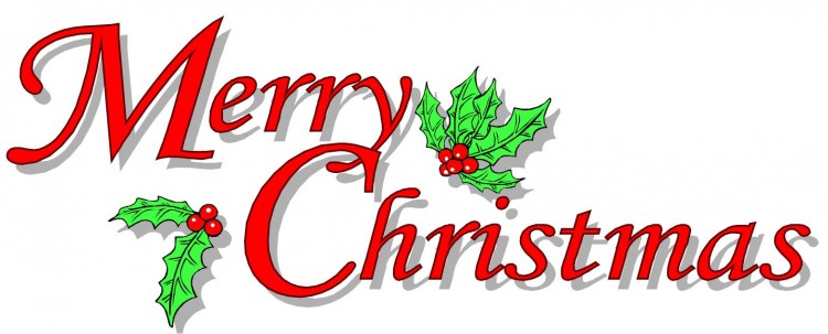 Merry christmas clip art words free clipart images