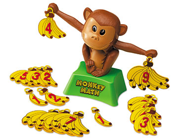 Monkey math clipart