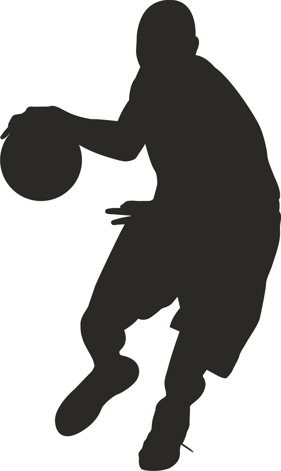 New basketball clipart image