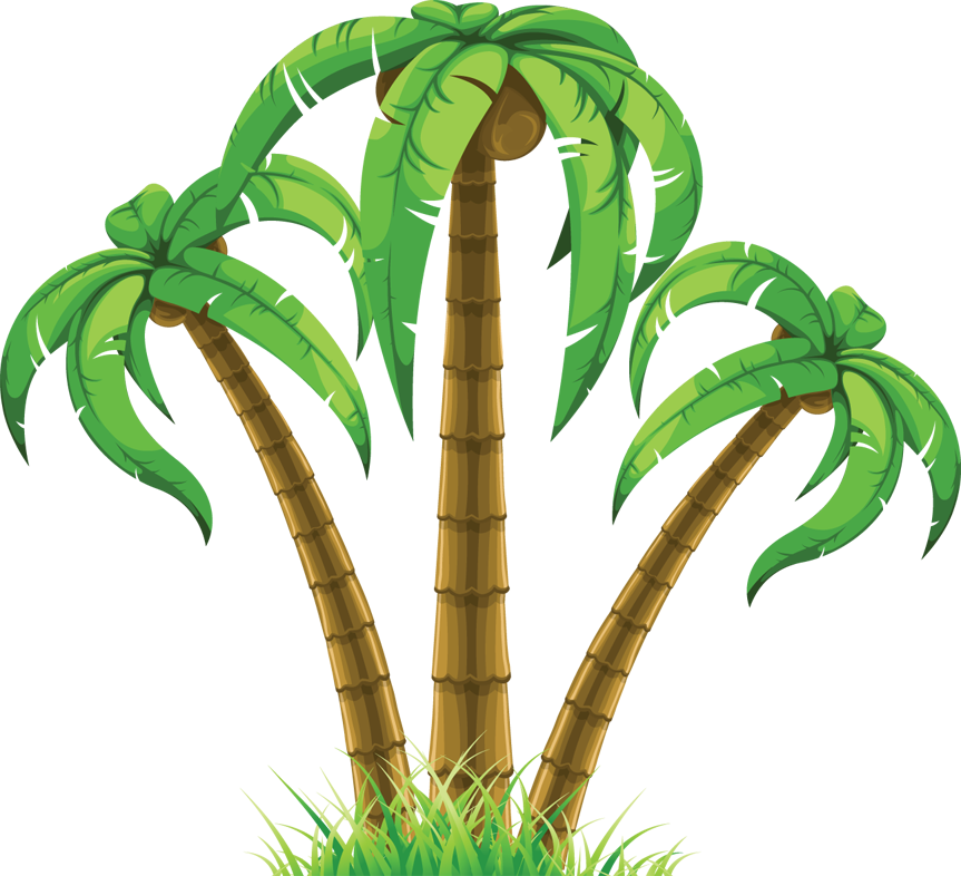 Palm tree art tropical palm trees clip art clip art palm tree 2