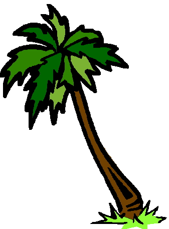 Palm tree art tropical palm trees clip art clip art palm tree 9