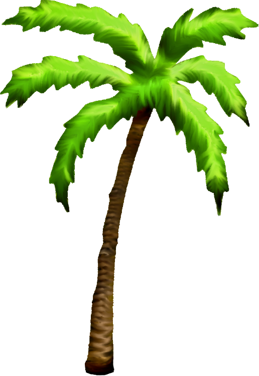 Palm tree art tropical palm trees clip art go back images for 3 2
