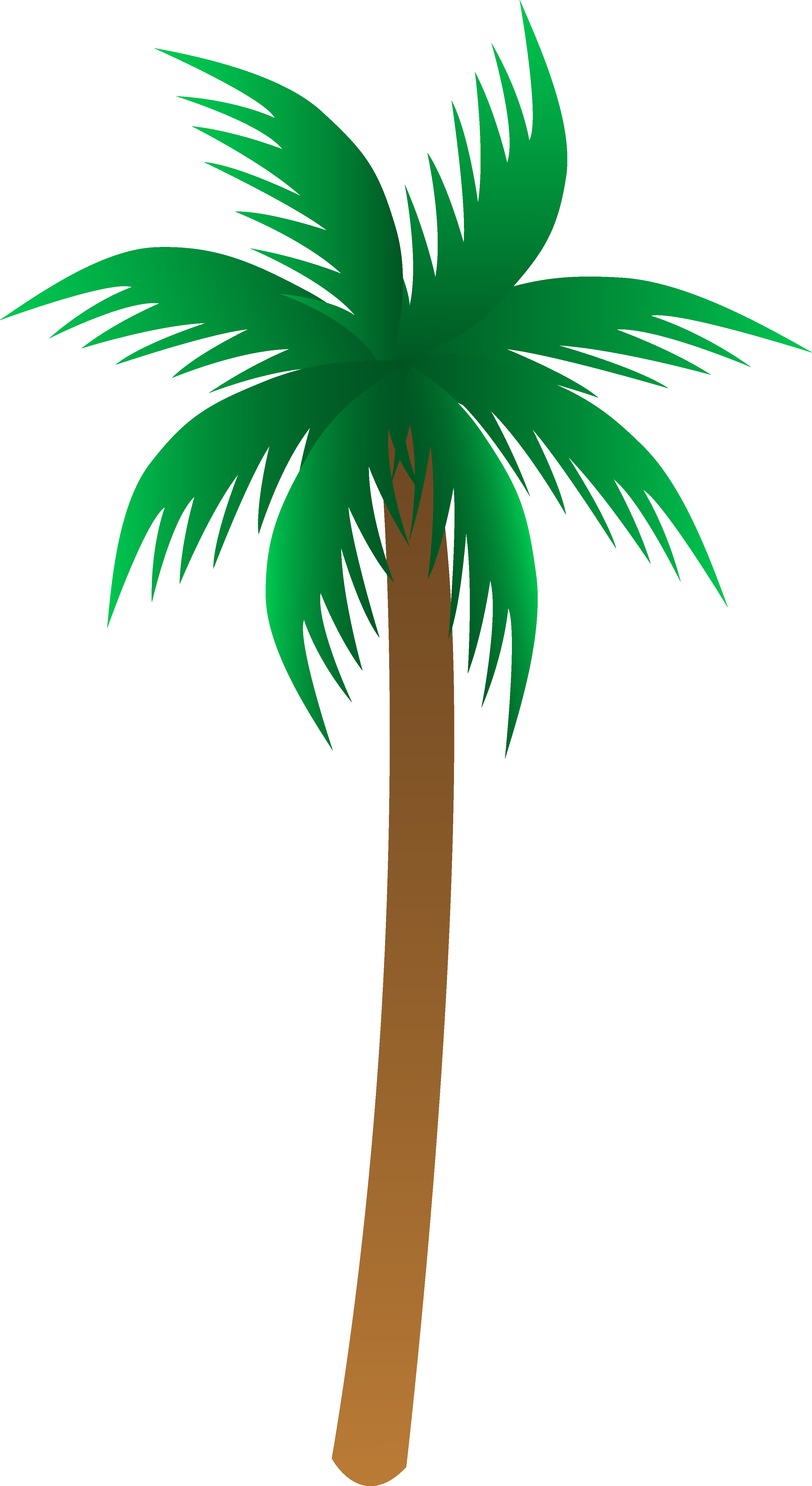 Palm tree art tropical palm trees clip art go back images for