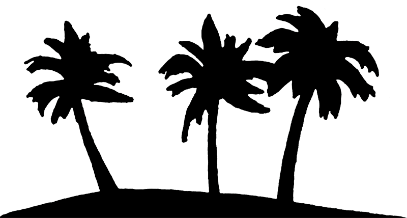 Palm tree clip art 6