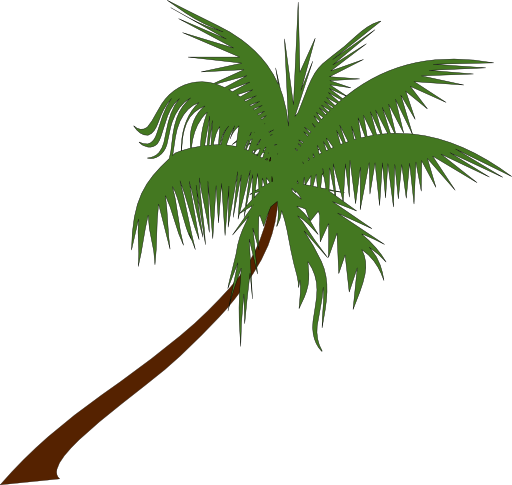 Palm tree clip art free bbw watermark free