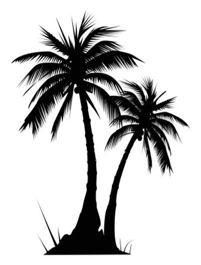 Palm tree clipart free free clipart images clipartix 2