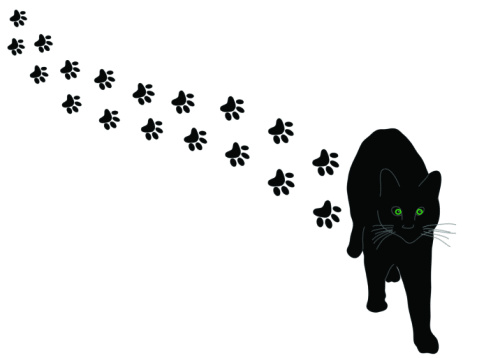 Paw print clip art free clipart clipartcow