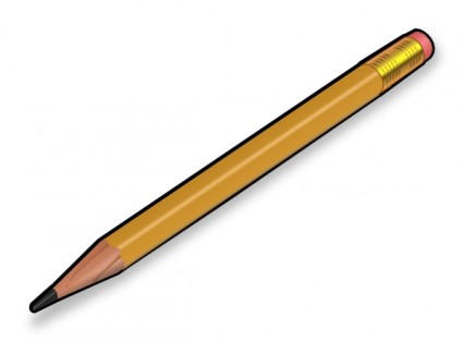 Pencil clip art free vector in open office drawing svg svg