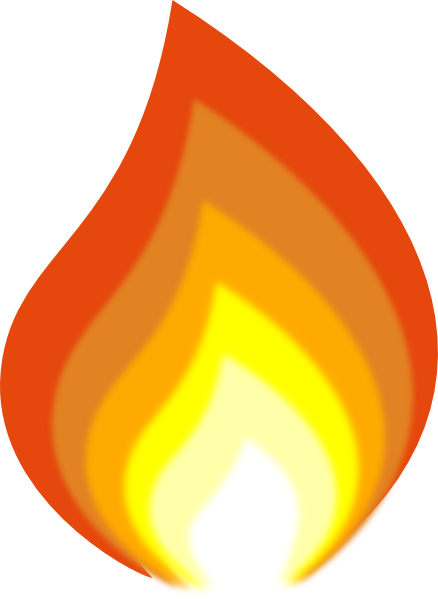 Pentecost fire clipart