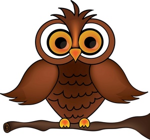Program brochure on ol cartoons owl clip art and