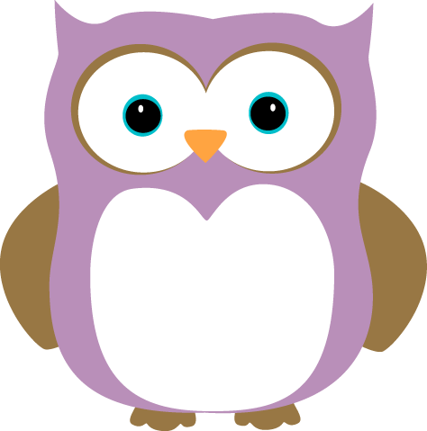 Purple owl clipart free clipart images