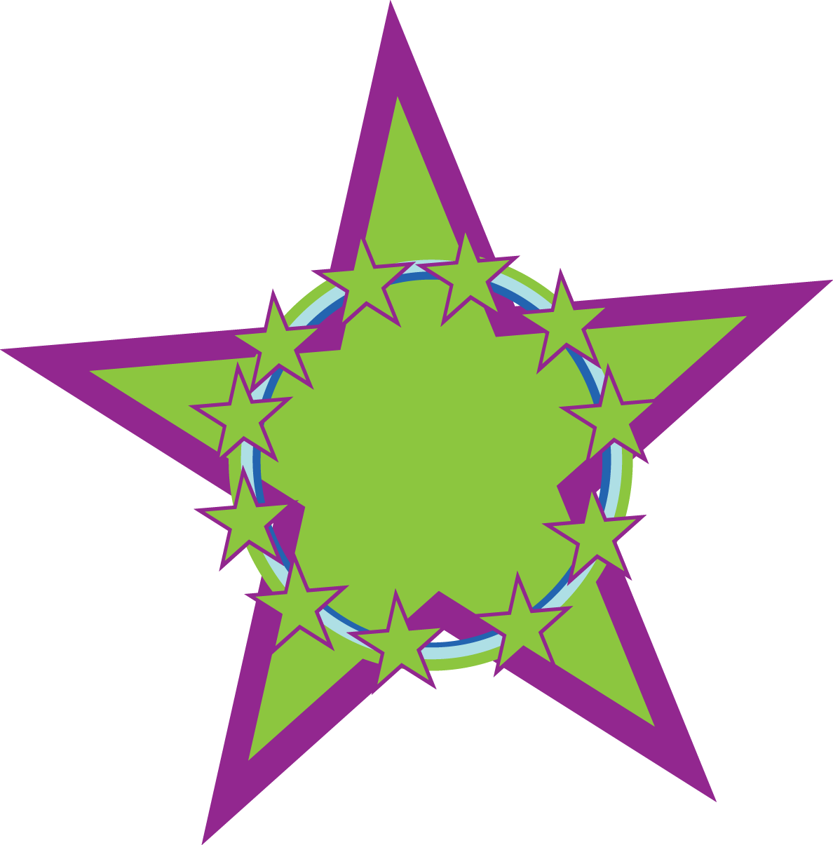 Rainbow stars clipart free clipart images clipartix