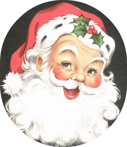 Santa free clip art from vintage holiday crafts blog archive free
