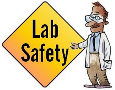 Science safety symbols clipart