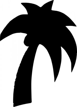 Shapes palm tree clip art free vector in open office drawing svg