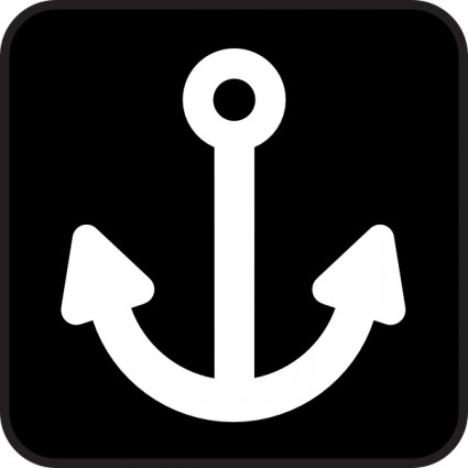 Simple anchor clip art free vector in open office drawing svg 3
