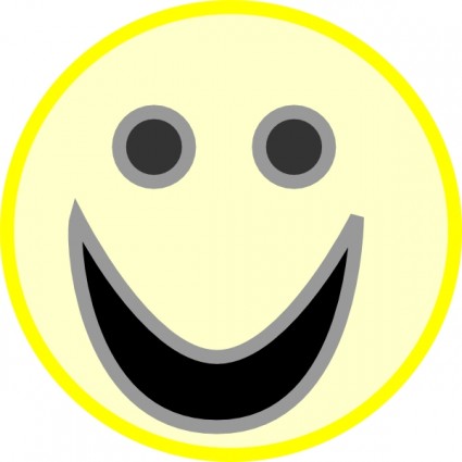 Smiley face clip art free vector in open office drawing svg svg