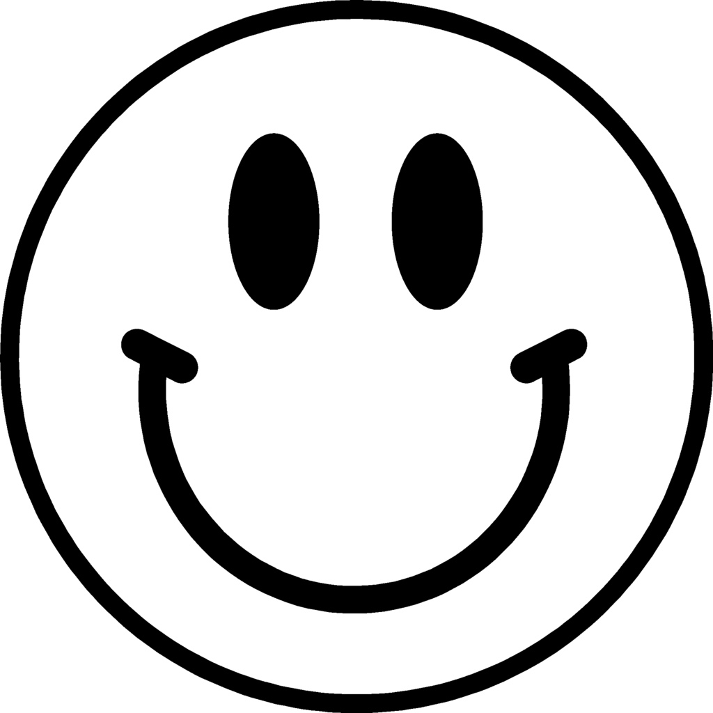 Smiley face transparent background free clipart