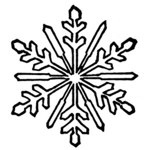 Snowflake clipart free clipart images