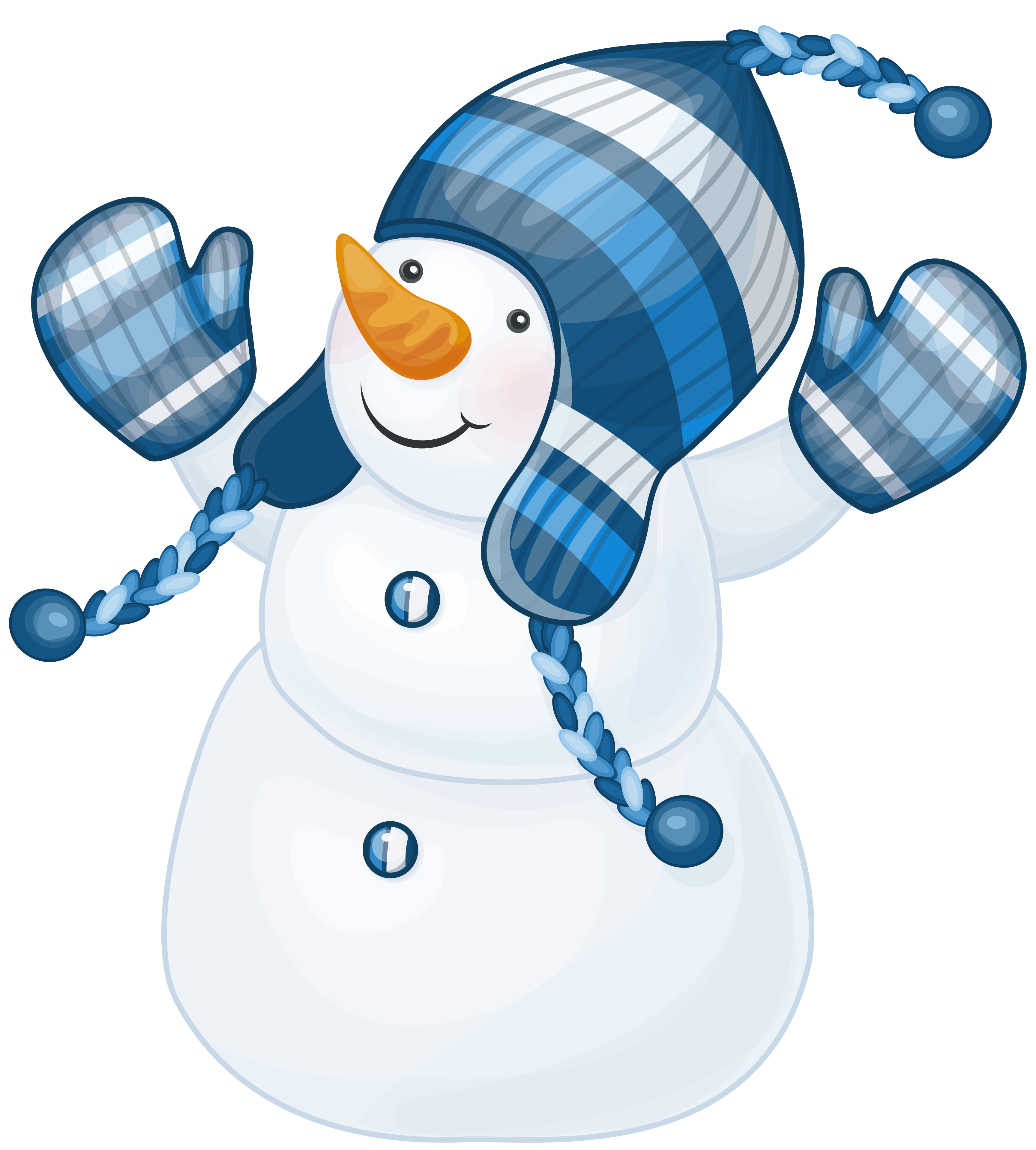 Snowman clip art clipartcow