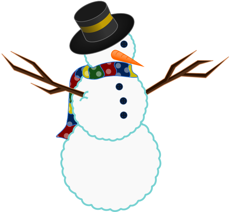 Snowman clipart microsoft free clipart images