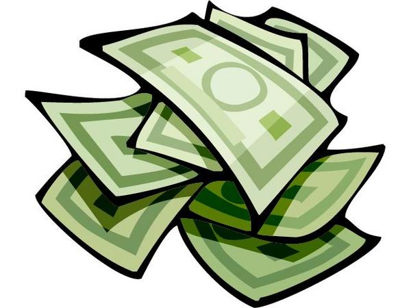 Stack of money clipart free clipart images