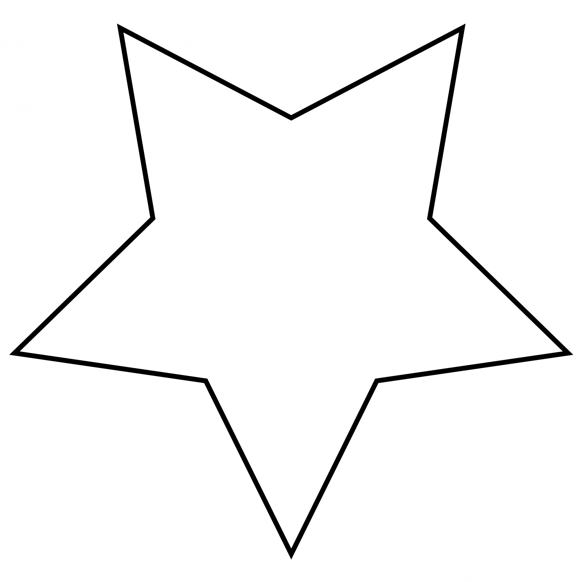 Star outline clipart free stock photo public domain pictures