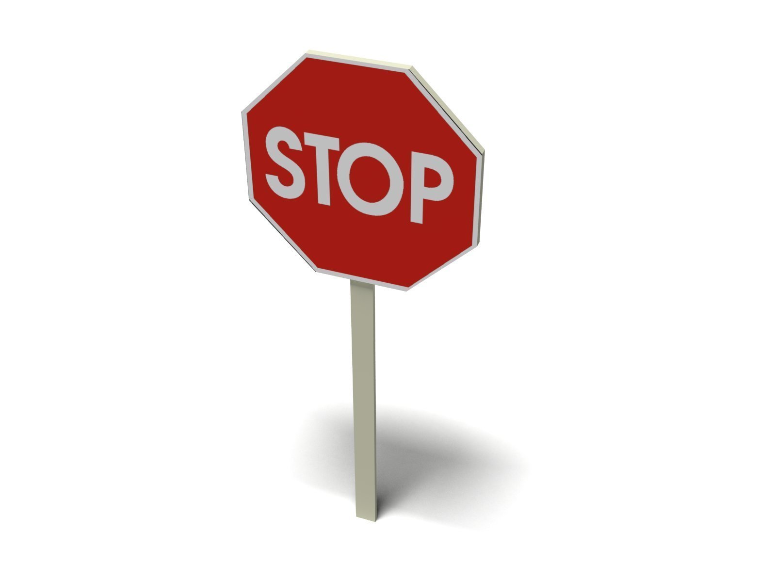Stop sign image clipart 2