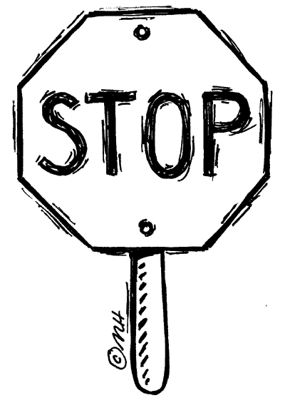Stop sign template printable clipart 2 image 3