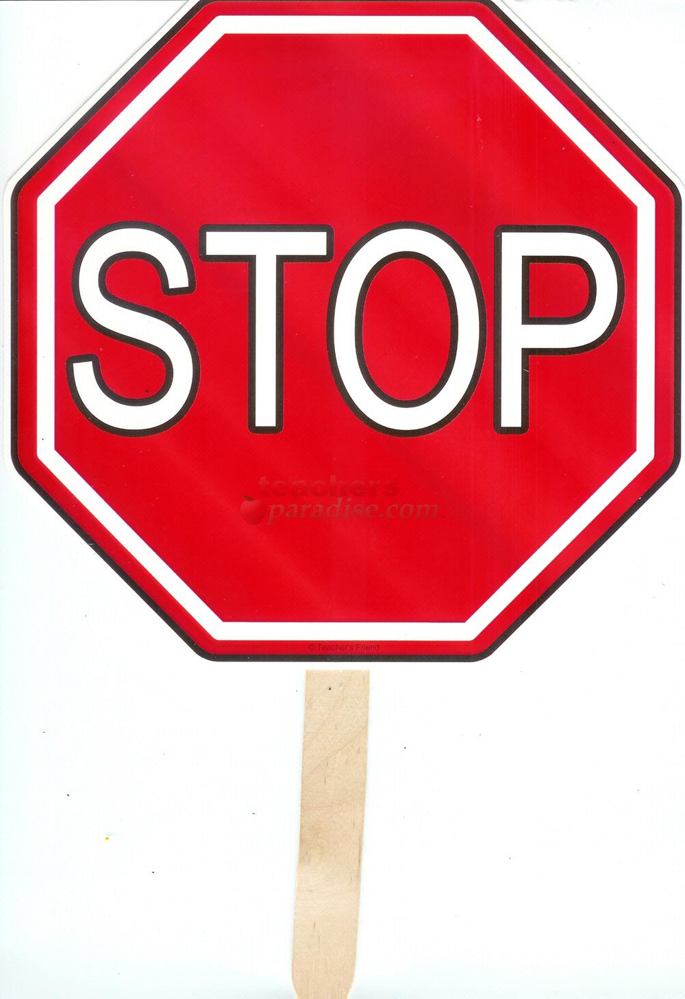 Stop sign template printable clipart 2 image