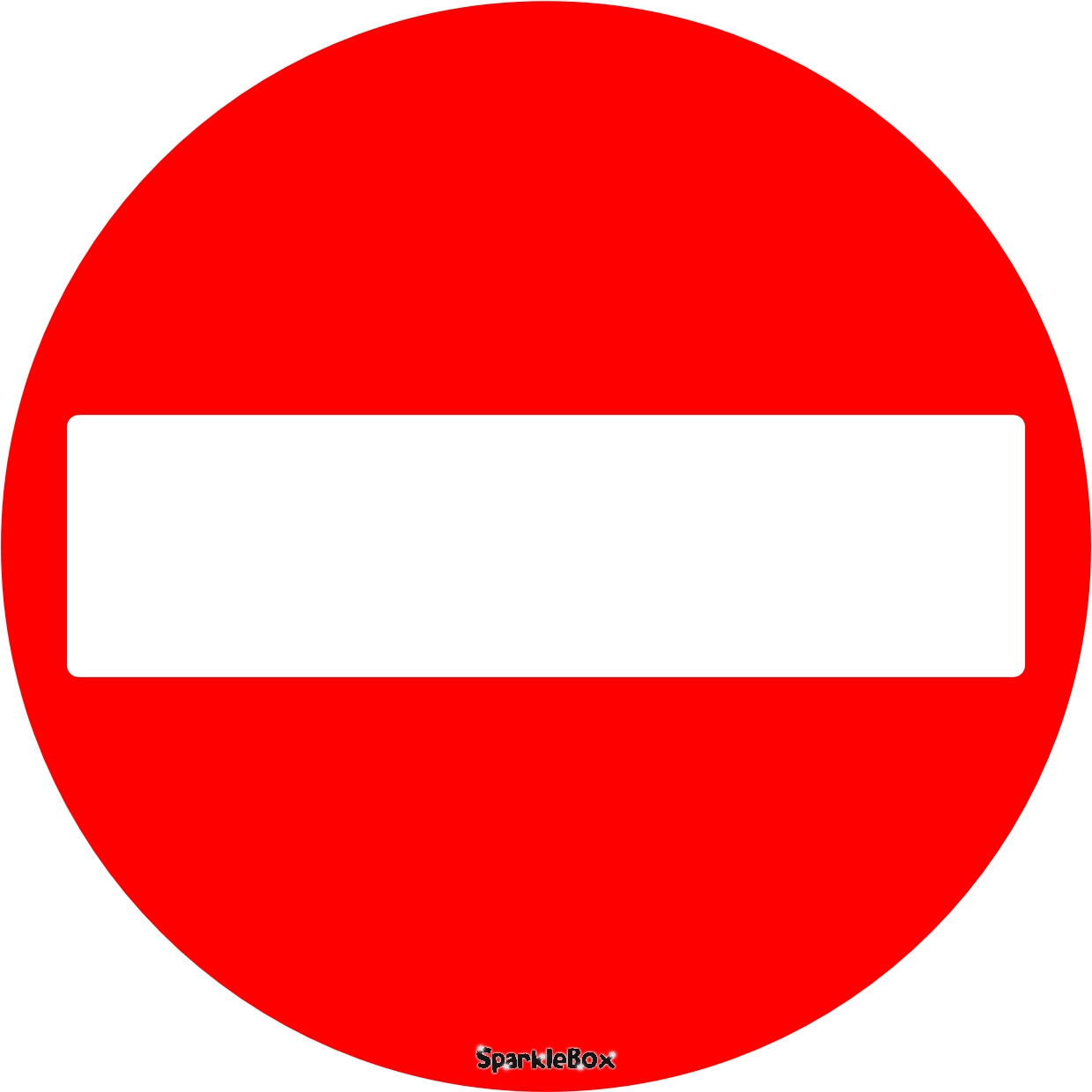 Stop sign template printable clipart 5