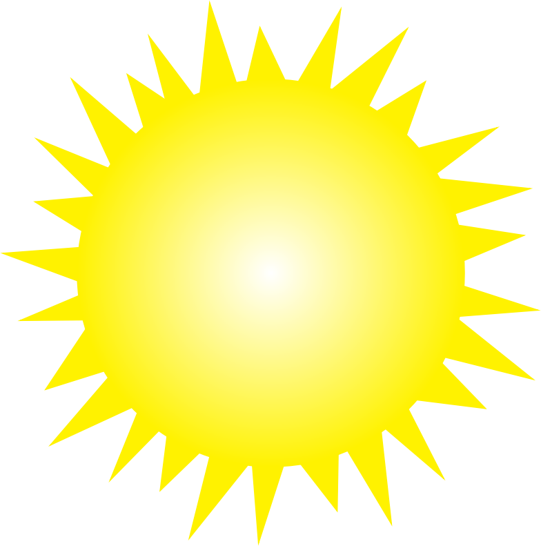 Sun clipart black and white free clipart images 4
