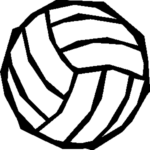 Volleyball clipart clipart cliparts for you clipartix