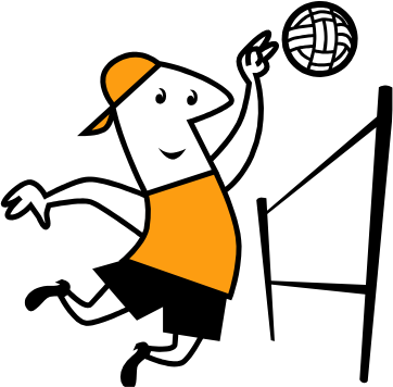 Volleyball clipart free free clipart images clipartix 4