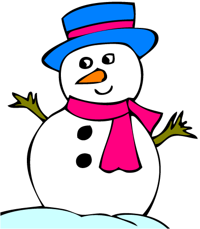 Winter snowman clip art free clipart images